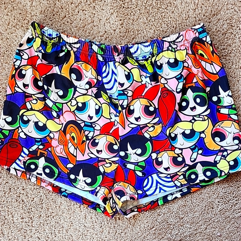 NWOT powerpuff girls shorts